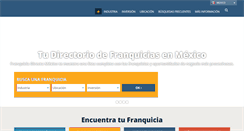 Desktop Screenshot of franquiciadirecta.com.mx